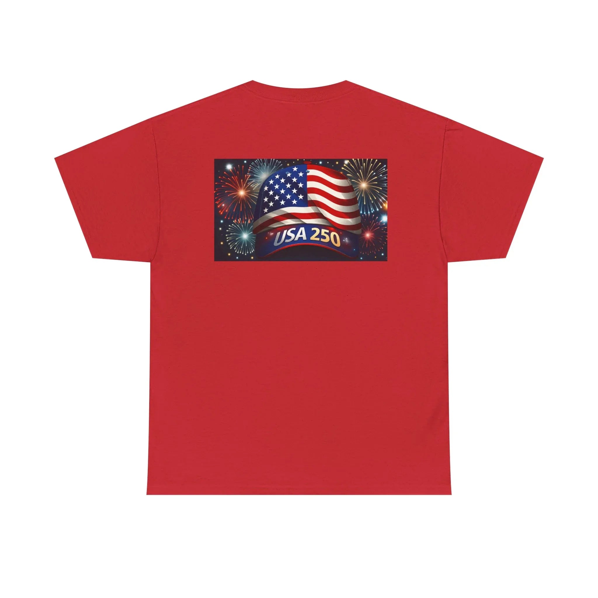 250th Anniversary USA Tee, 250 Years of Freedom, Patriotic Baseball Cap, American, American Patriotic, USA Apparel, Flag T-Shirts - 250 USA Celebration