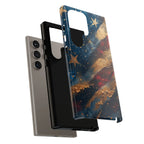 Patriotic Phone Case, Tough Cases with American Flag Design, Stylish Phone Accessories, USA Pride Gift, Durable Cases for All Occasions - 250 USA Celebration