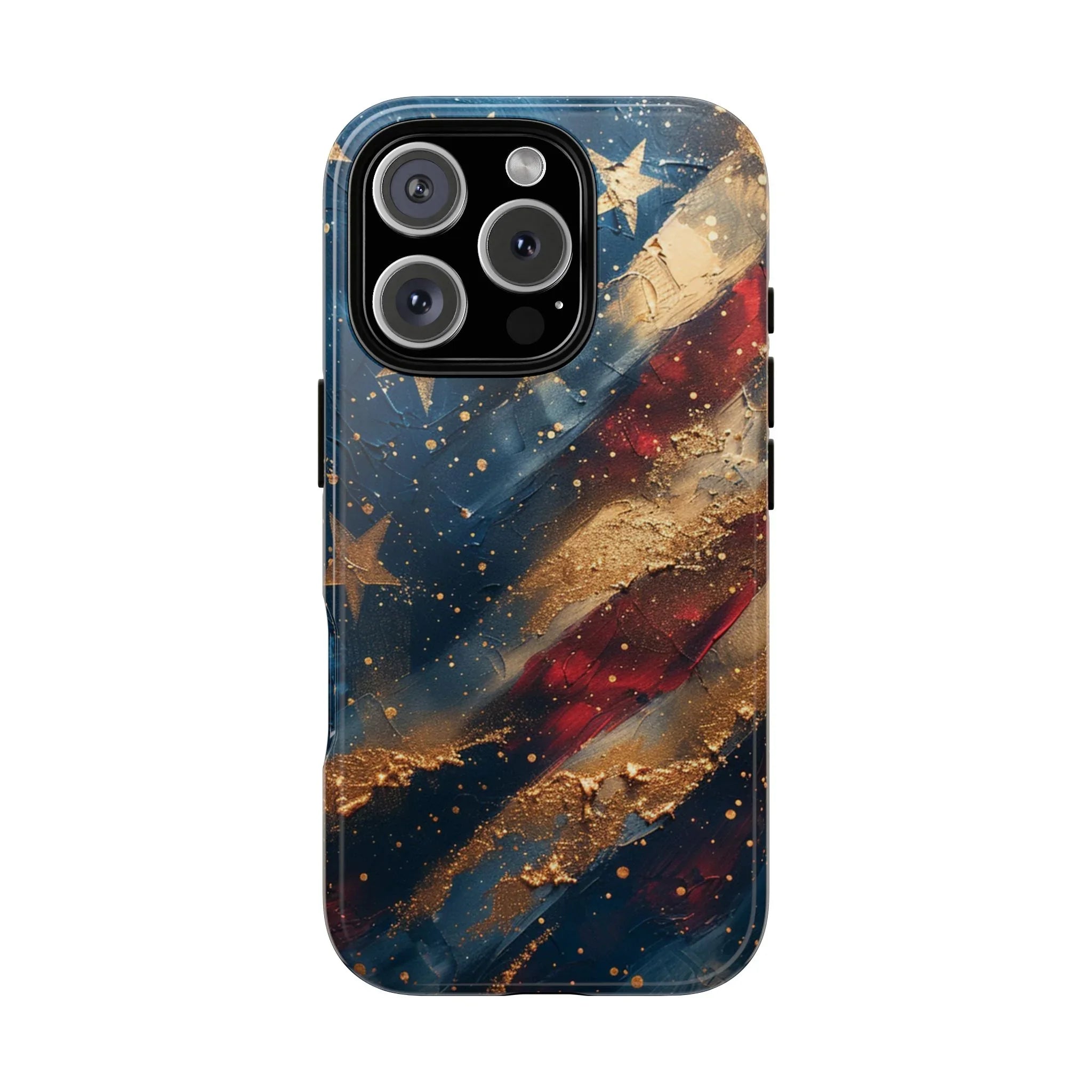 Patriotic Phone Case, Tough Cases with American Flag Design, Stylish Phone Accessories, USA Pride Gift, Durable Cases for All Occasions - 250 USA Celebration
