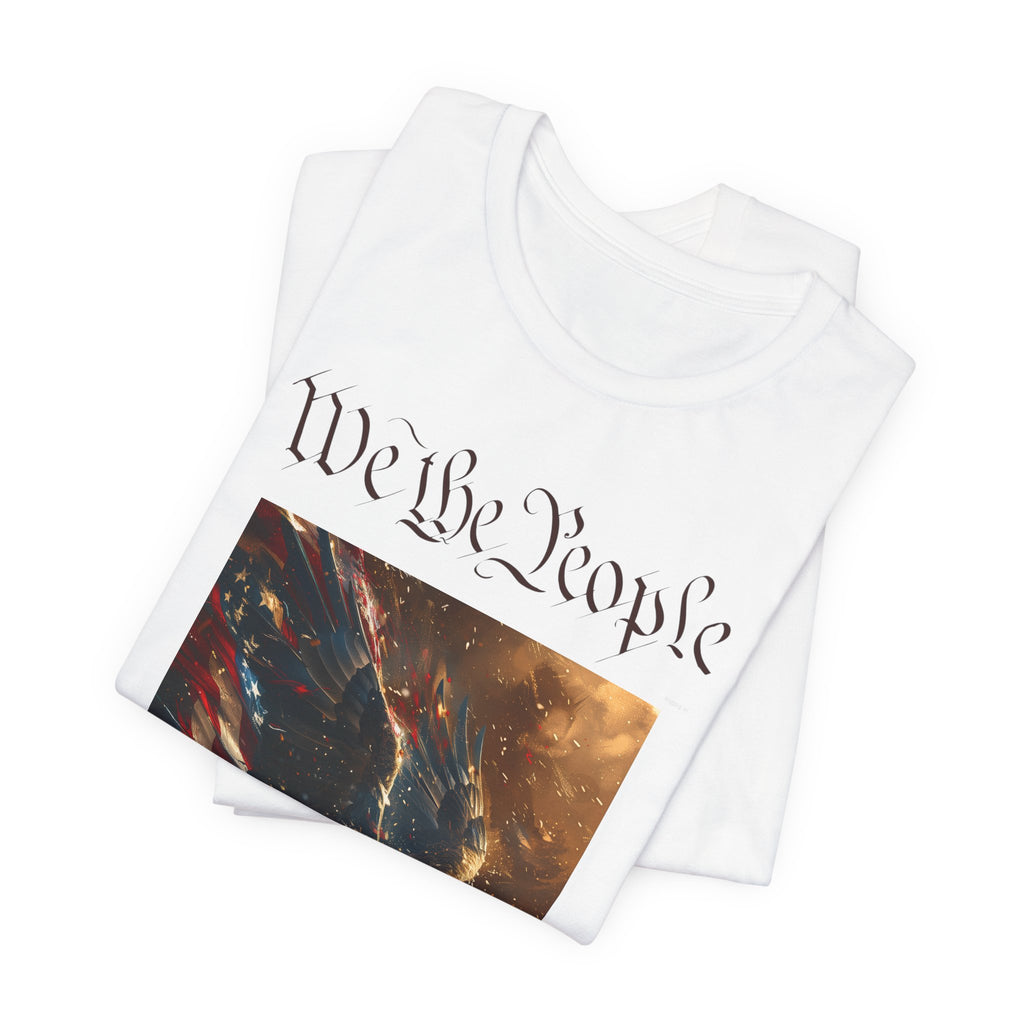 We the People Eagle T-Shirt — Patriotic American Flag Bald Eagle Tee