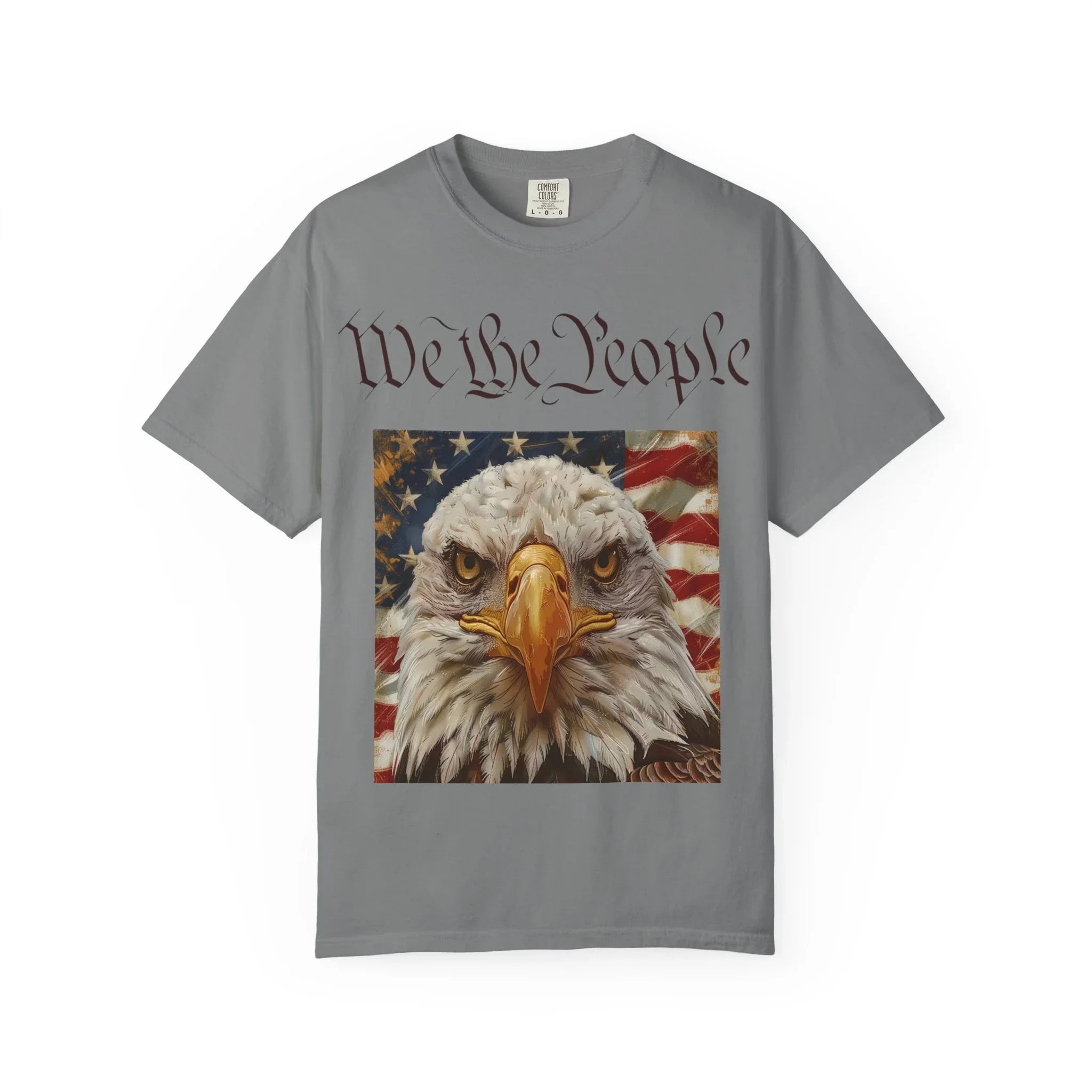 We the People Bald Eagle T-Shirt | American Flag Patriotic Tee, Patriotic T-Shirt, 250 America, America 250 Celebration - 250 USA Celebration