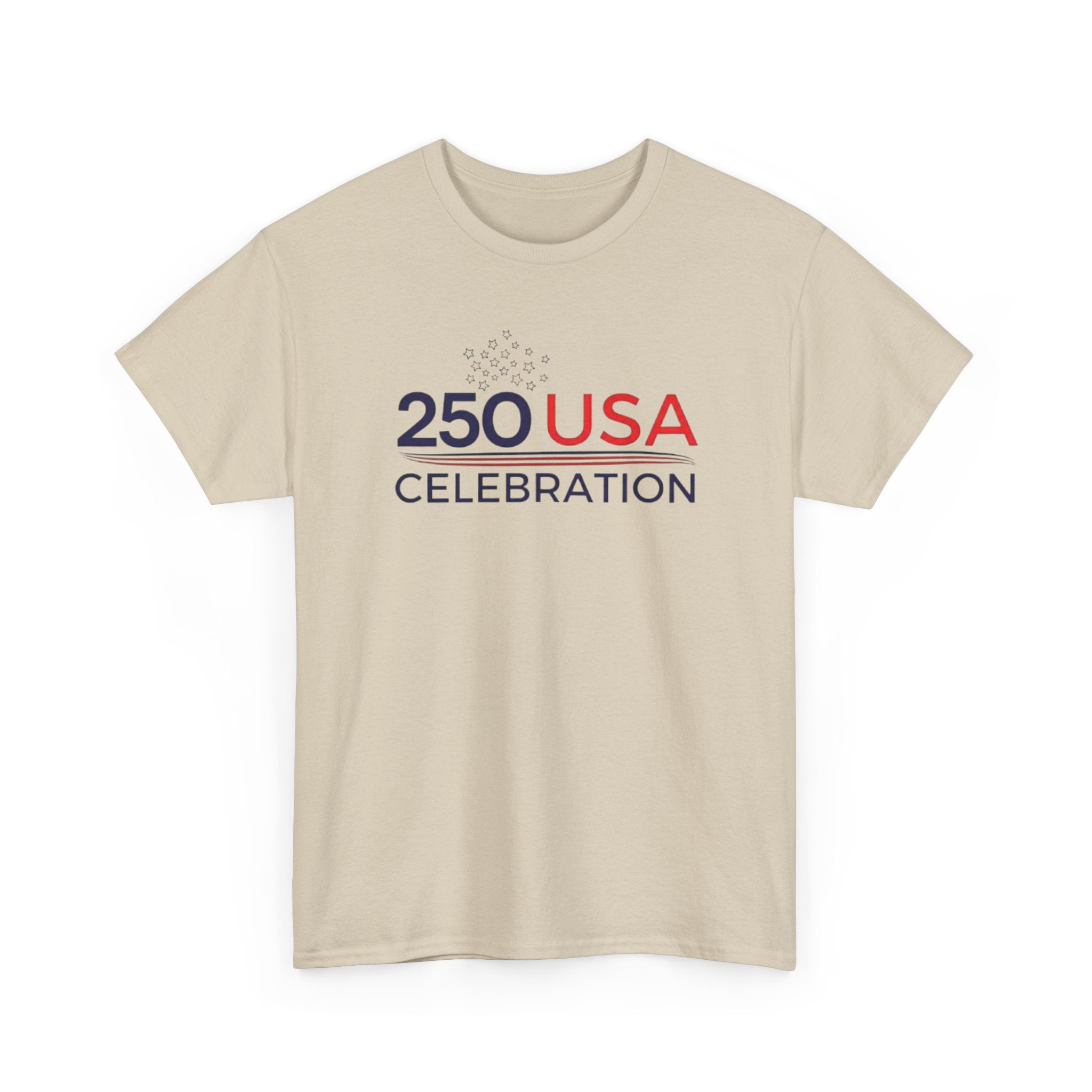 America 250 Tee Shirt | Official 250th Anniversary Edition - 250 USA Celebration Chest Logo Tee | Fourth of July Americana T-Shirt