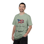 Patriotic Humor T-Shirt - Funny Graphic Tee, Independence Day, Gift for Veterans, Casual Wear, Unique Statement Shirt