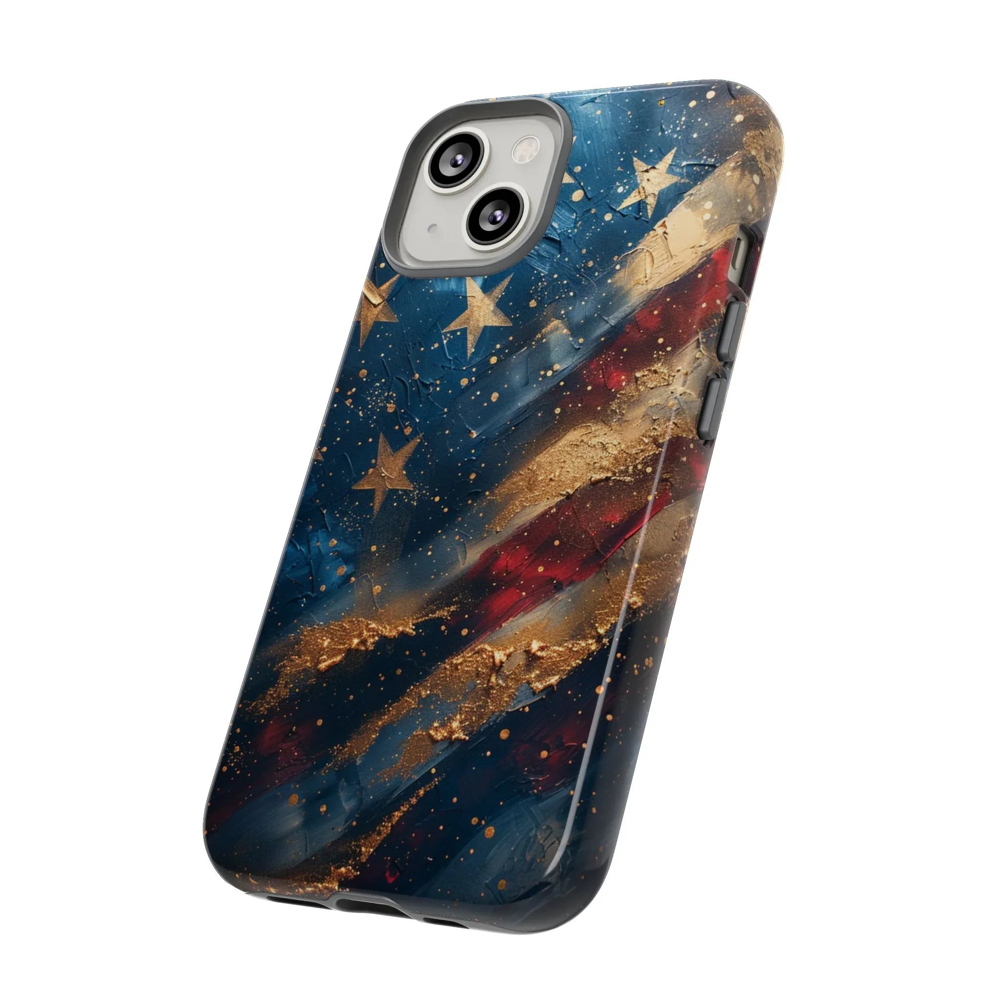 Distressed American Flag phone case | tough cases - 250 USA Celebration