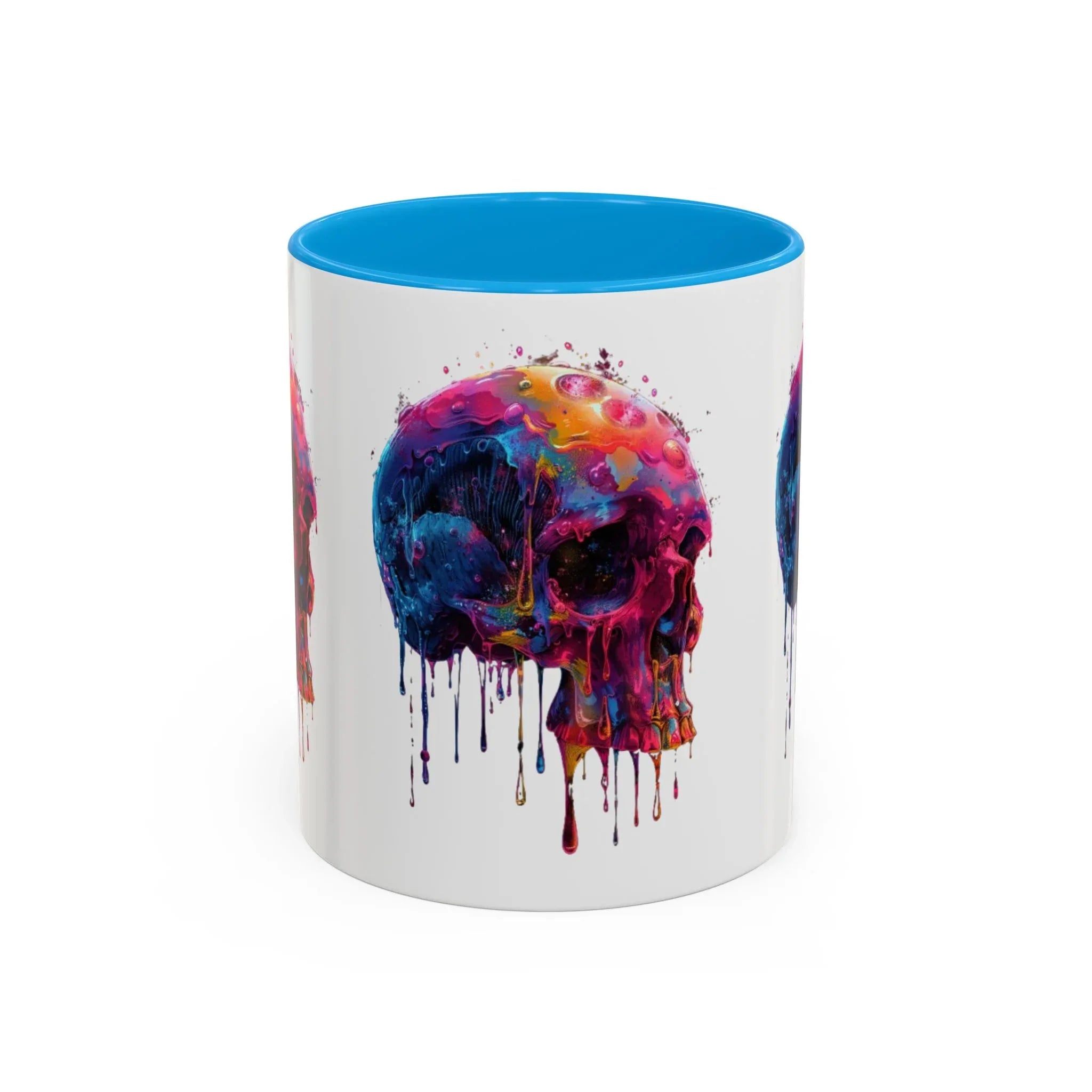 Psychedelic Third Eye Mug | Glowing Mushrooms, Melting Doves, Neon Lava Art - 250 USA Celebration