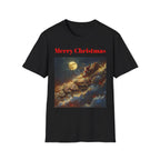 Christmas Graphic Tee, Unisex Softstyle T-Shirt, Holiday Outfit, Gift for Him/Her, Merry Christmas Shirt, Festive Wear - 250 USA Celebration
