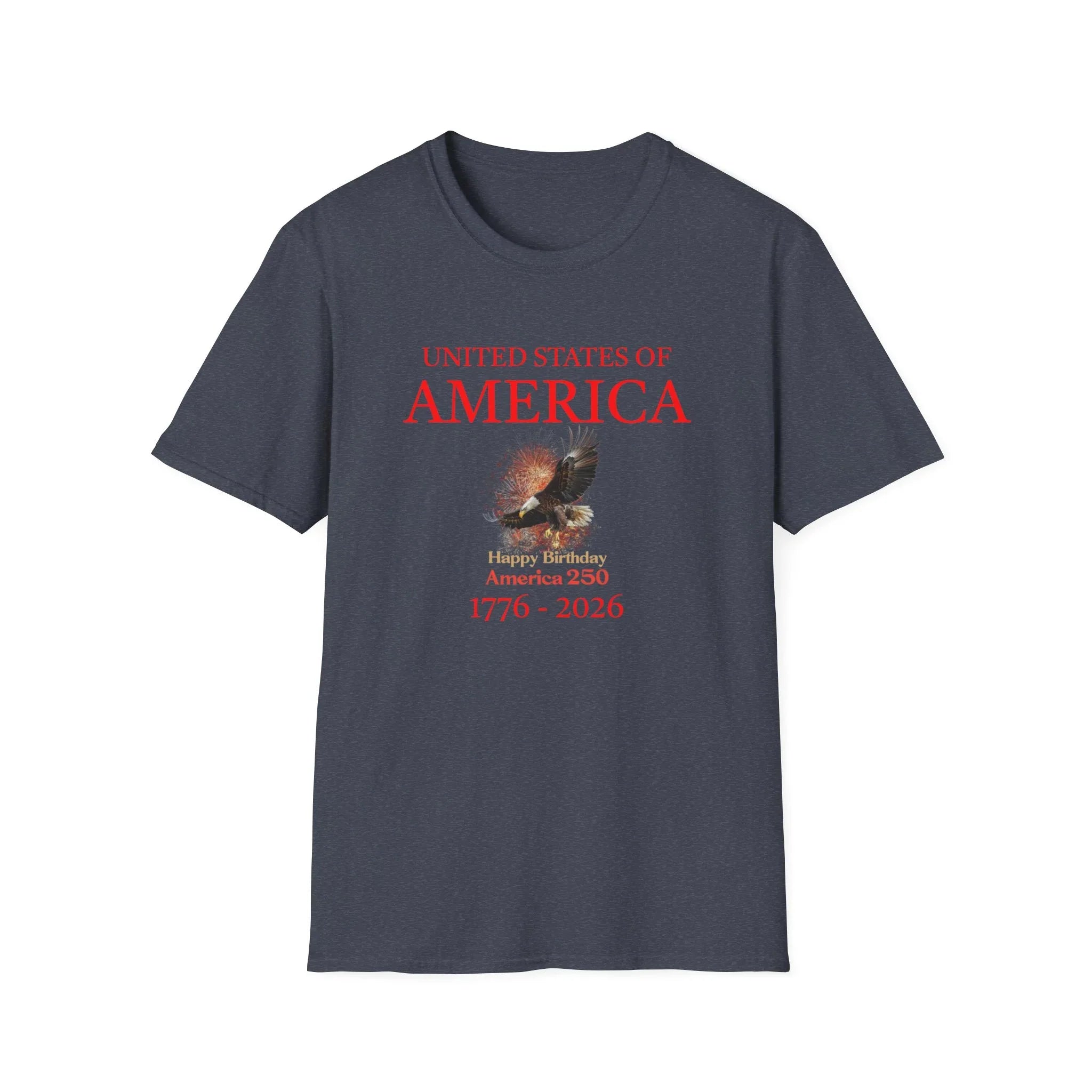 Unisex Softstyle T-Shirt - 250 USA Celebration