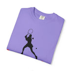 Calm Under Pressure Tennis Player T-shirt | Tennis Graphic Tee - 250 USA Celebration