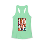 Women's Ideal Racerback Tank - 250 USA Celebration