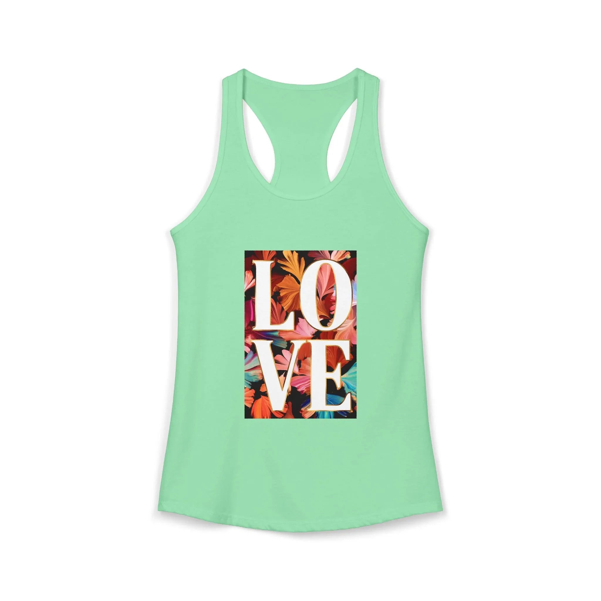 Women's Ideal Racerback Tank - 250 USA Celebration