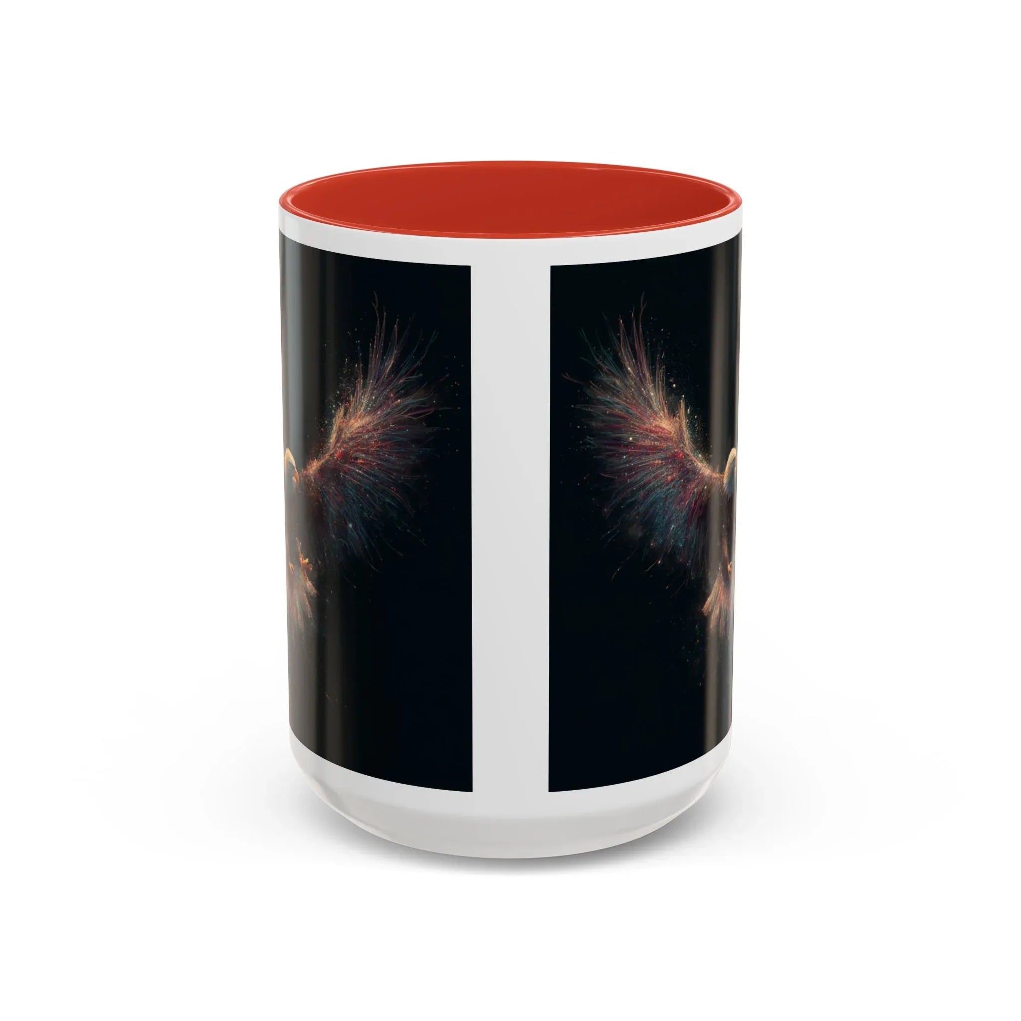 Fiery Flying Eagle Mug | Accent Coffee Mug 11oz 15oz - 250 USA Celebration