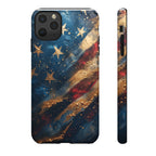 Distressed American Flag phone case | tough cases - 250 USA Celebration