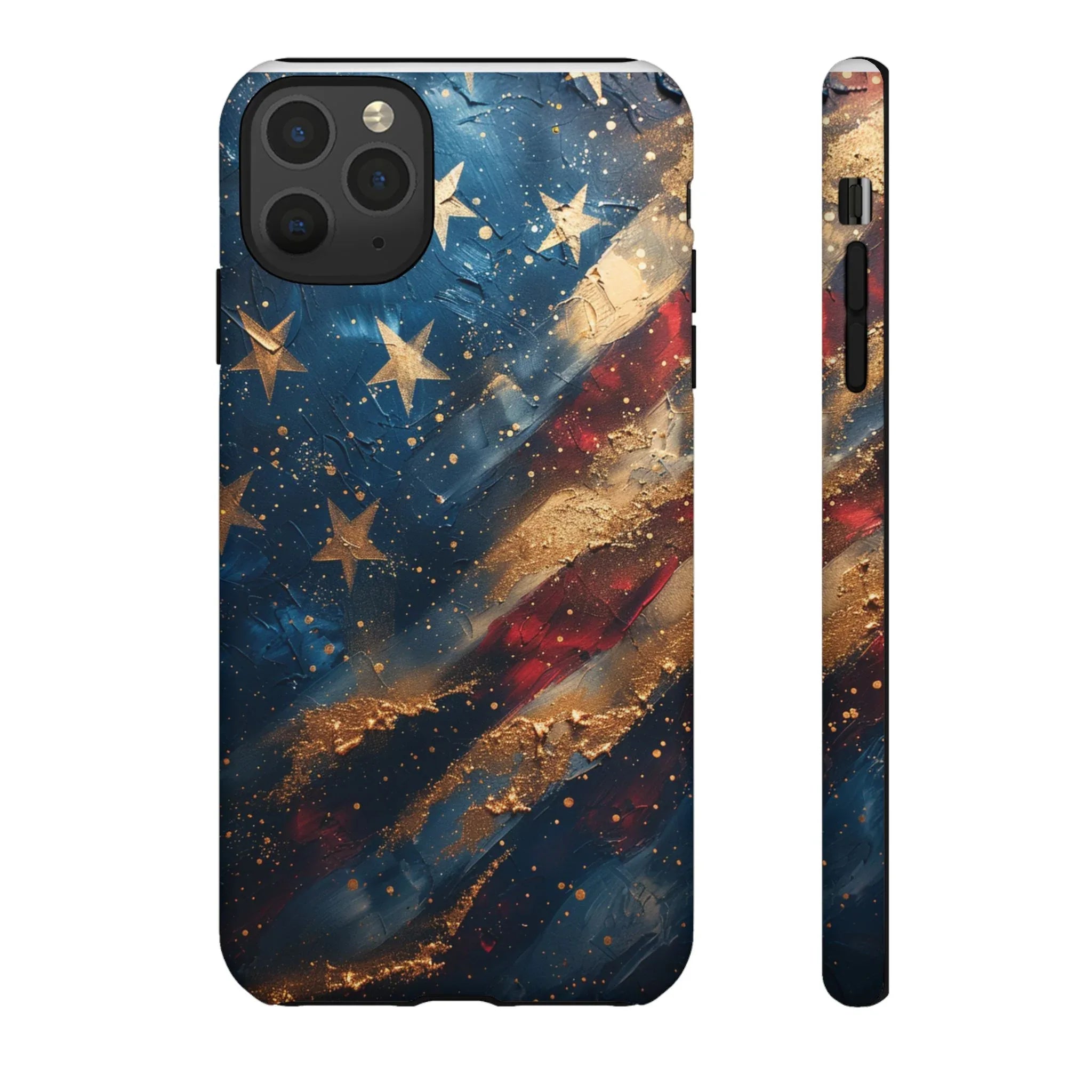 Distressed American Flag phone case | tough cases - 250 USA Celebration