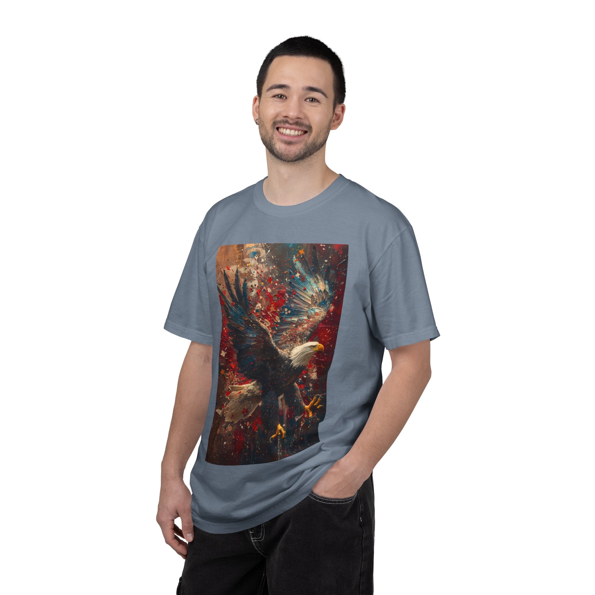 Patriotic American T-Shirts, USA Graphic Tees, Flag T-Shirts, Independence Day Apparel, Funny Patriotic Shirts, Custom American Tees