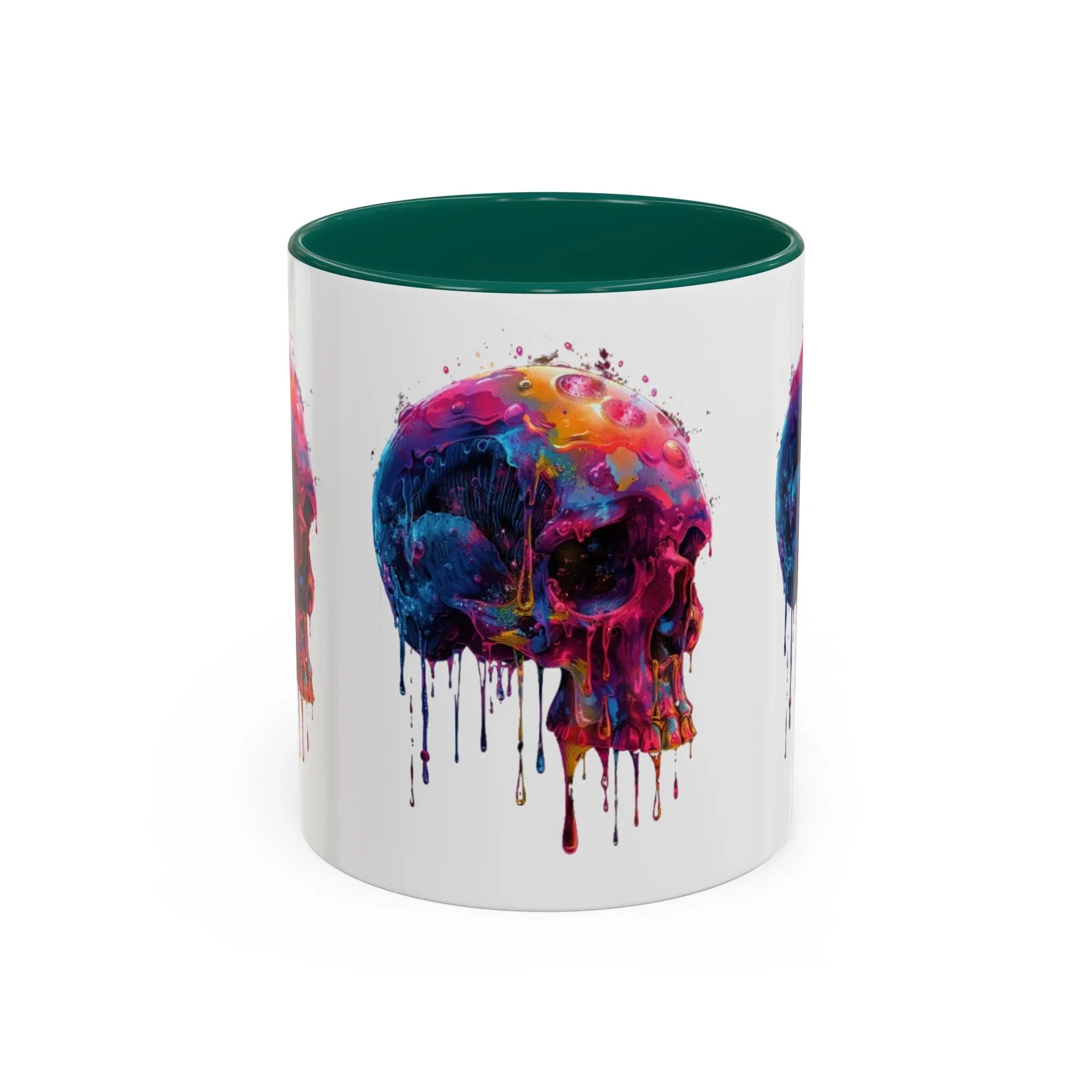 Psychedelic Third Eye Mug | Glowing Mushrooms, Melting Doves, Neon Lava Art - 250 USA Celebration