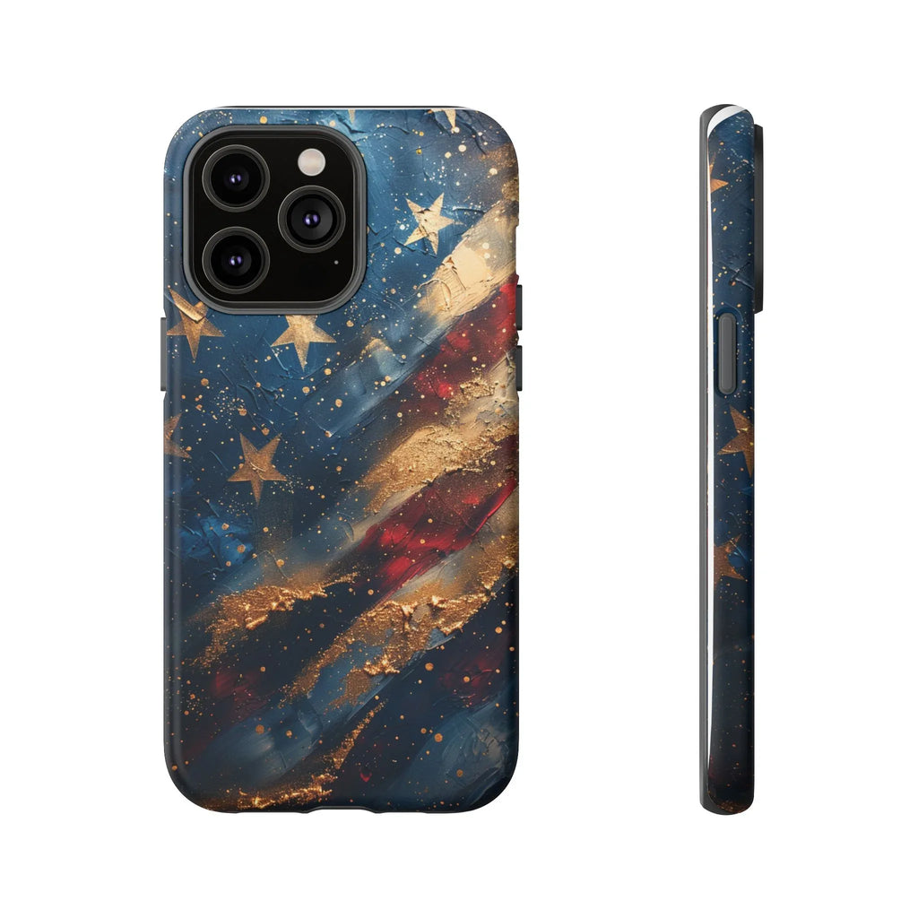 Distressed American Flag phone case | tough cases - 250 USA Celebration