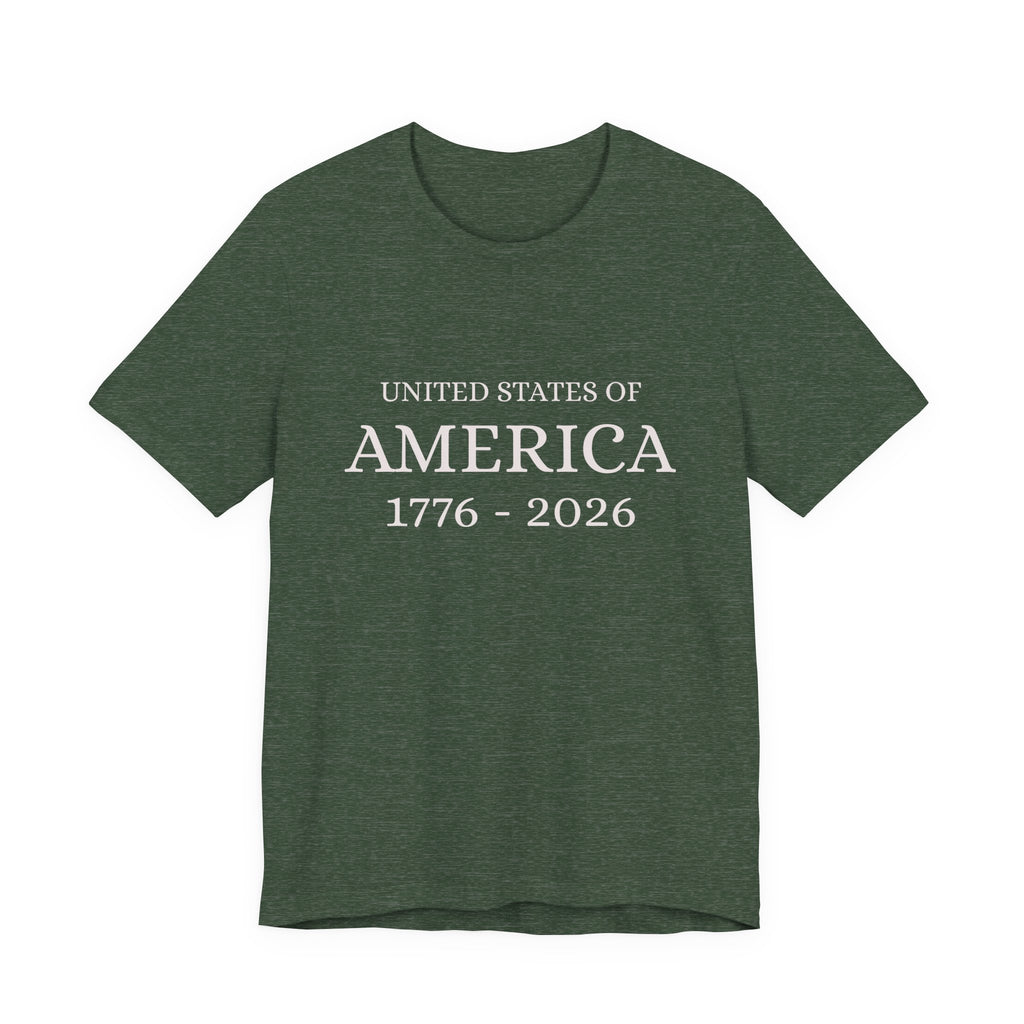 America 1776–2026 T-Shirt — United States of America Patriotic Tee