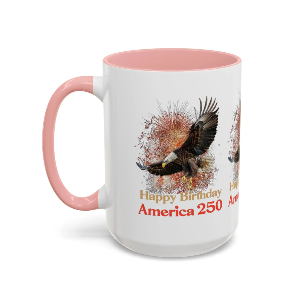 Accent Coffee Mug (11, 15oz) - 250 USA Celebration