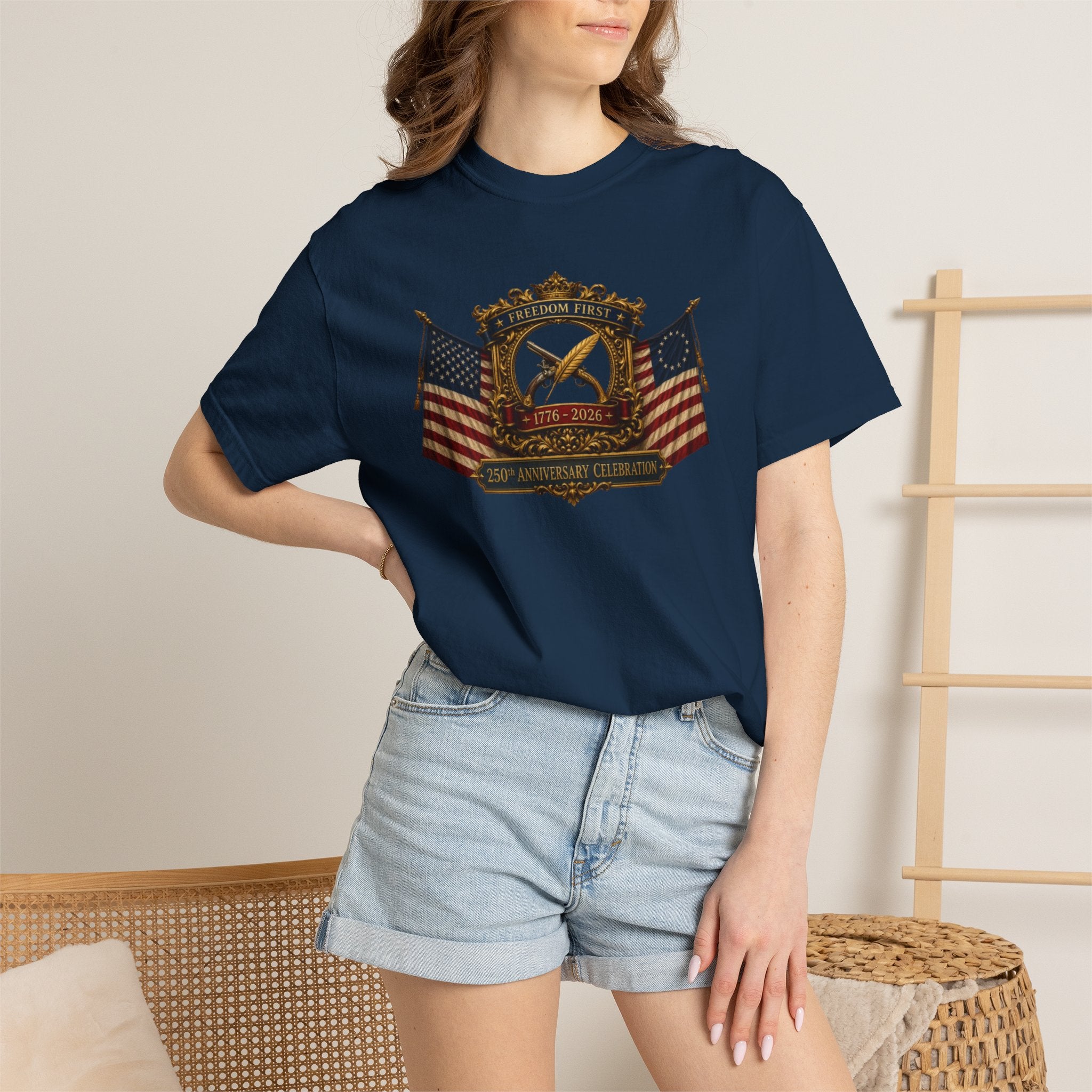 Official 250th Freedom First T-Shirt 1776-2026