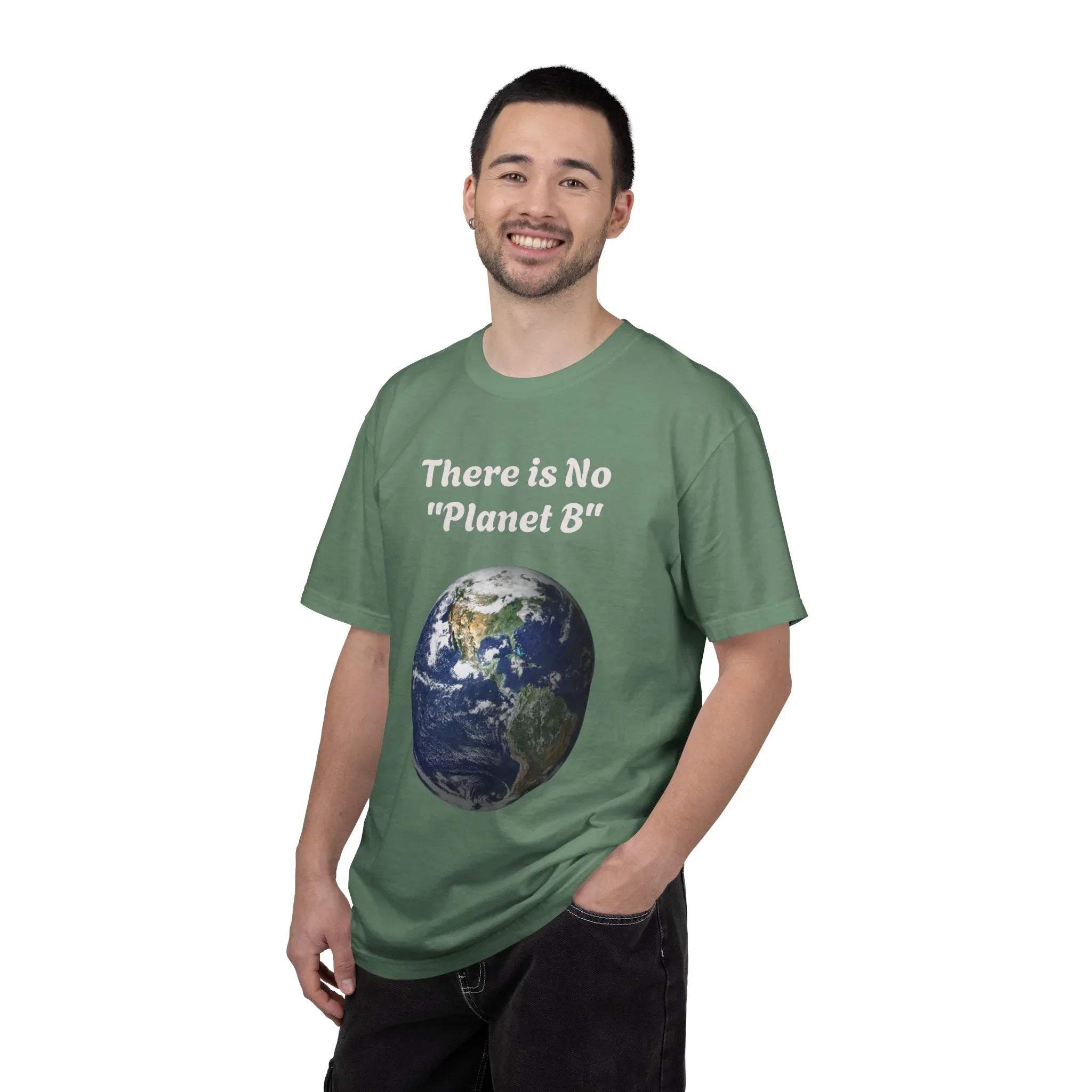 There is No "Planet B" Earth Graphic T-Shirt | Earth Day Environmental Tee - 250 USA Celebration