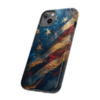 Distressed American Flag phone case | tough cases - 250 USA Celebration