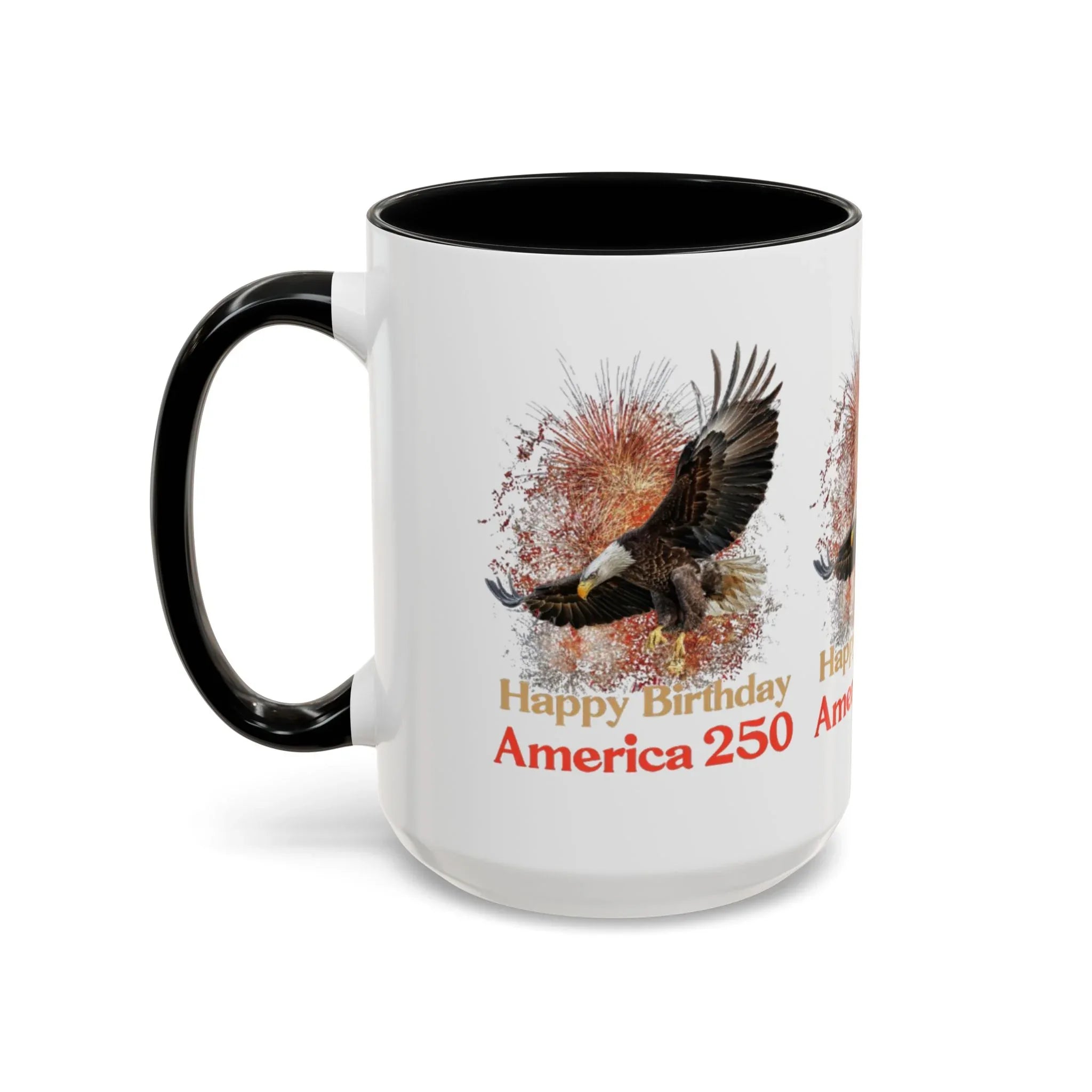 Accent Coffee Mug (11, 15oz) - 250 USA Celebration