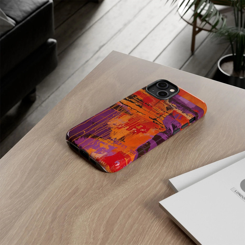 Abstract Drip Paint Tough Case | Phone Case - 250 USA Celebration