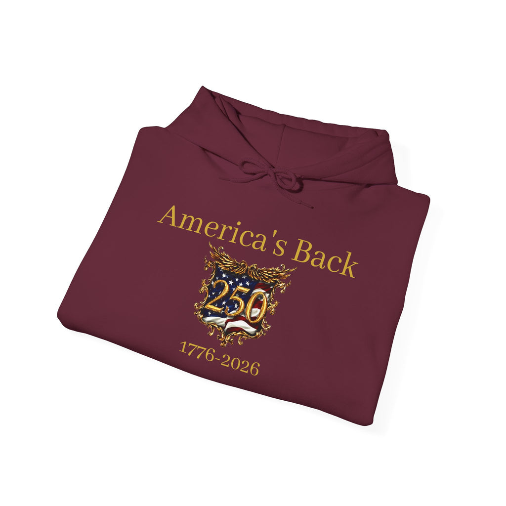 250th Anniversary Hoodie — 1776–2026 Commemorative Patriotic Pullover