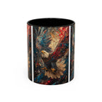 Colorful Mugs (11oz, 15oz) Patriotic Eagle Coffee Mug, American Eagle Coffee Cup - 250 USA Celebration