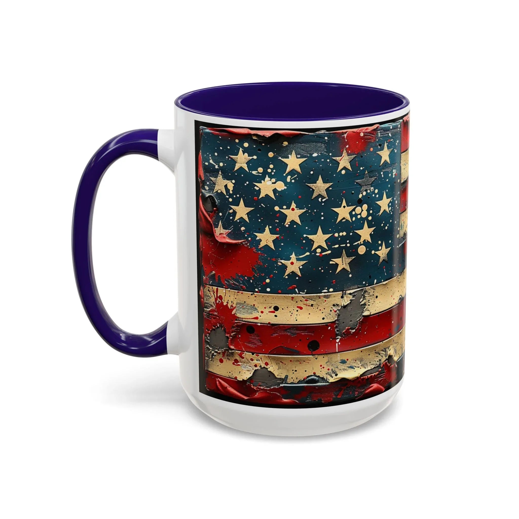 Colorful Mugs (11oz, 15oz) - 250 USA Celebration