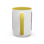 Colorful Mugs (11oz, 15oz), American Flag, Patriotic Flag coffee cup