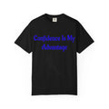 Confidence Is My Advantage Tennis Player T-Shirt | Tennis Quote Tee - 250 USA Celebration
