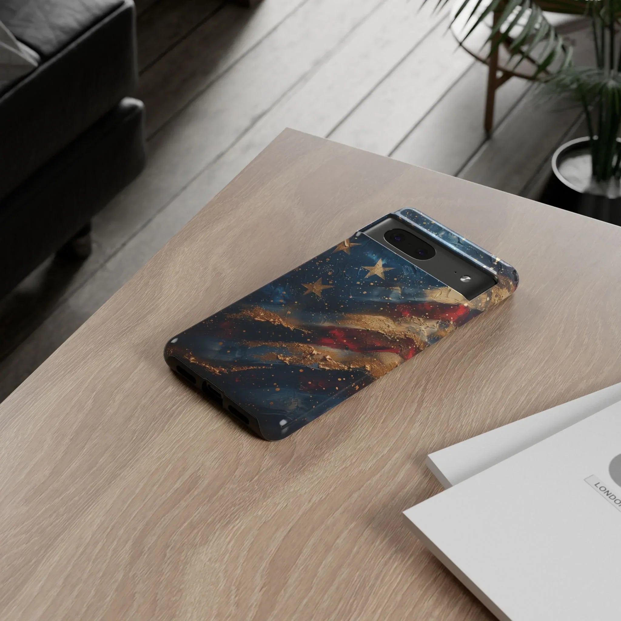 Distressed American Flag phone case | tough cases - 250 USA Celebration