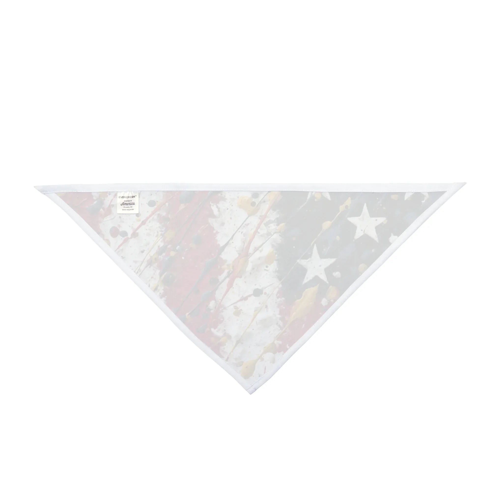 Patriotic Pet Bandana for Dogs - USA Flag Print, Adjustable Dog Scarf for Independence Day, Pet Gifts, Holiday Outfits, USA Pet Apparel - 250 USA Celebration