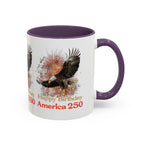 Accent Coffee Mug (11, 15oz) - 250 USA Celebration