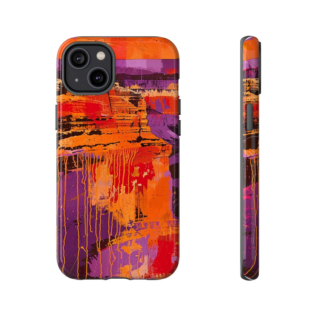 Abstract Drip Paint Tough Case | Phone Case - 250 USA Celebration