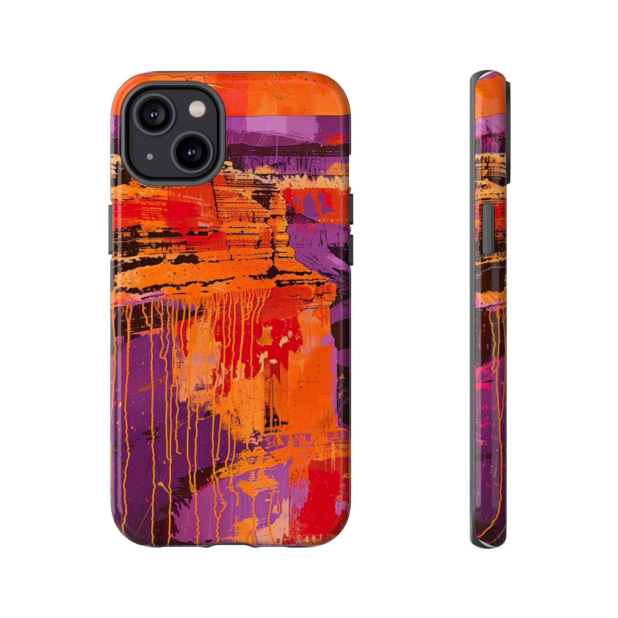 Abstract Drip Paint Tough Case | Phone Case - 250 USA Celebration