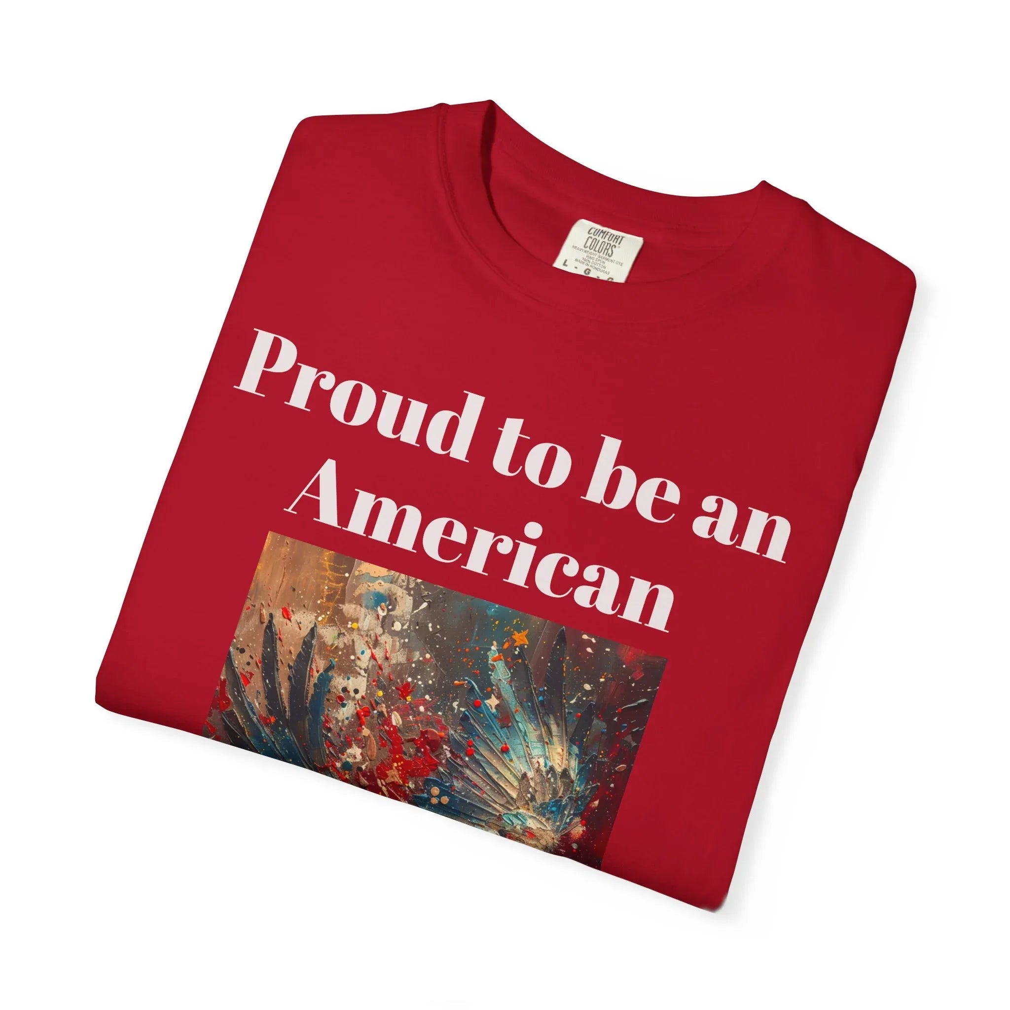 Patriotic Eagle T-Shirt, Proud to be an American Tee, Unisex Graphic T-Shirt, Independence Day Gift, Casual Wear, Eagle Design Shirt - 250 USA Celebration