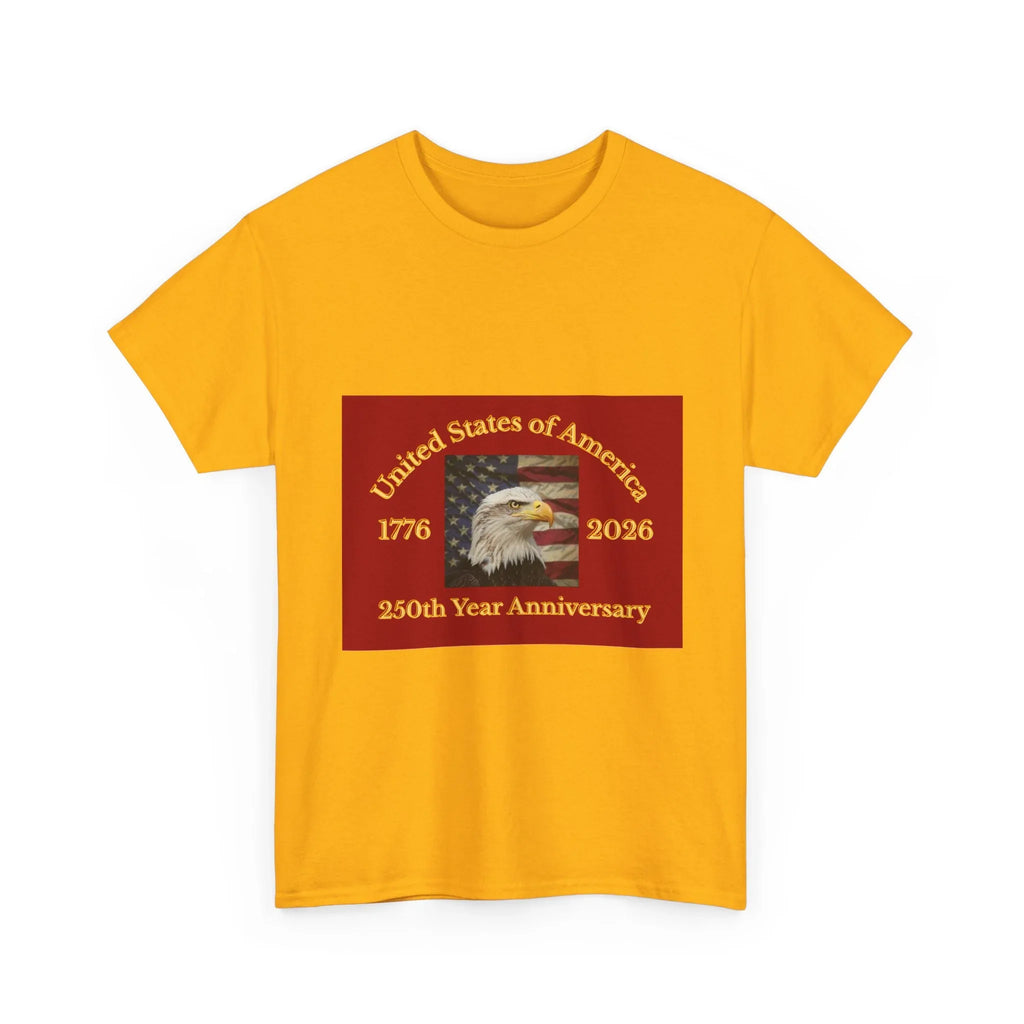 250th Anniversary USA Tee, 250 Years of Freedom, Patriotic Baseball Cap, American, American Patriotic, USA Apparel, Flag T-Shirts - 250 USA Celebration