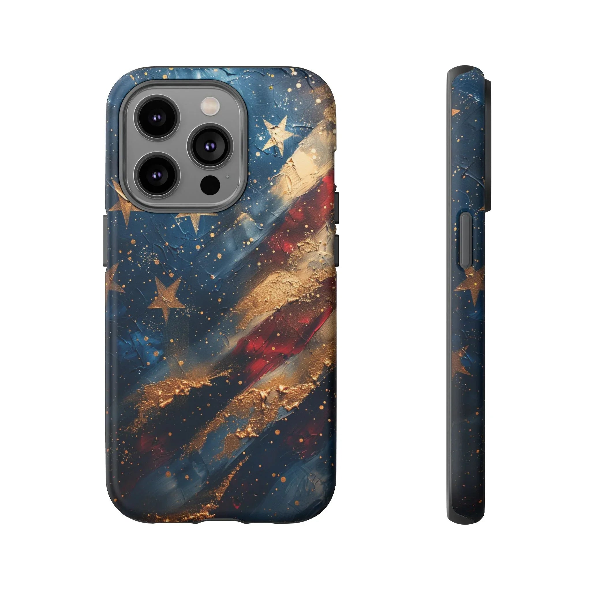 Distressed American Flag phone case | tough cases - 250 USA Celebration