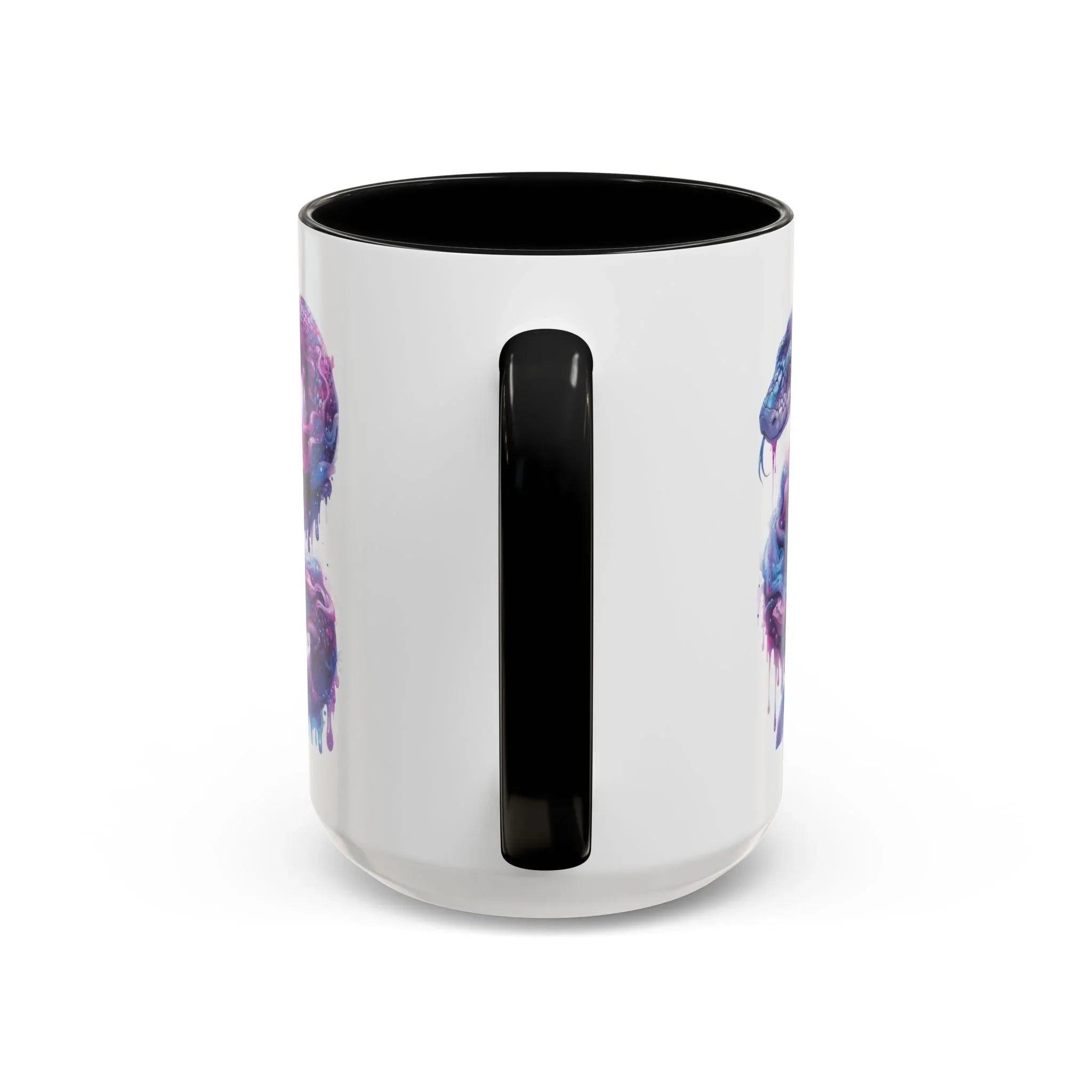 Psychedelic Ouroboros Snake Mug | Rainbow Galaxy Fractal Mushrooms - 250 USA Celebration
