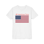 All American Teen Youth Tee - Patriotic American Flag Shirt for Teens