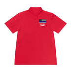 Front Line of Freedom Thin Blue Line Polo — Men's Support Police Shirt