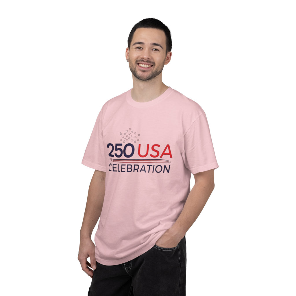 250 USA Celebration T-Shirt — Patriotic 250th Anniversary Tee