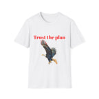 Trust the Plan eagle T-Shirt | Flying Bald Eagle graphic tee