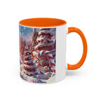 Coffee Mug, Festive Santa in Candy Wonderland, 11oz, 15oz, Tim Burton Style, Whimsical Holiday Cup, Christmas Gift, Hot Cocoa Mug - 250 USA Celebration