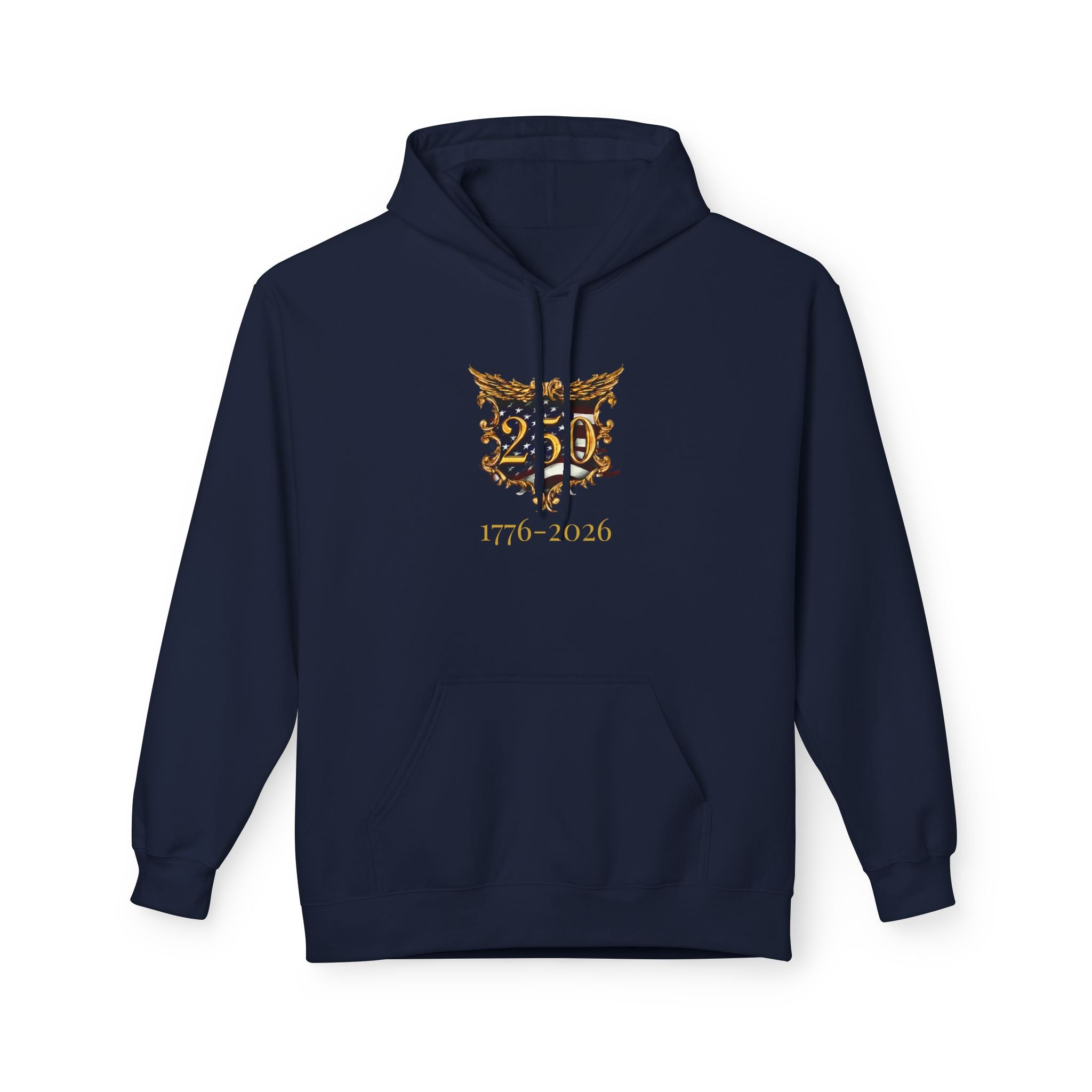Hoodie — 250th Anniversary 1776–2026 Gold Crest Commemorative Hoodie