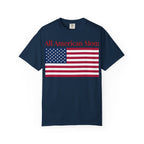 All American Mom T-Shirt — Patriotic USA Flag Tee for Moms (Mother's Day, 4th of July)