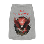 Red, White & Woof Patriotic Pet Tank Top — Bald Eagle Fireworks Dog Shirt for 4th of July