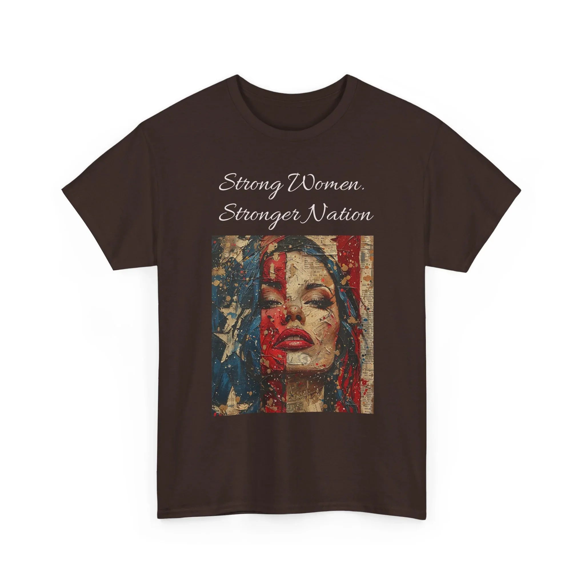 Stylish Retro-Printed Unisex Heavy Cotton Tee, Vintage Art Shirt, Casual Layering Top, Unique Gift for Art Lovers, Relaxed Fit Tee - 250 USA Celebration